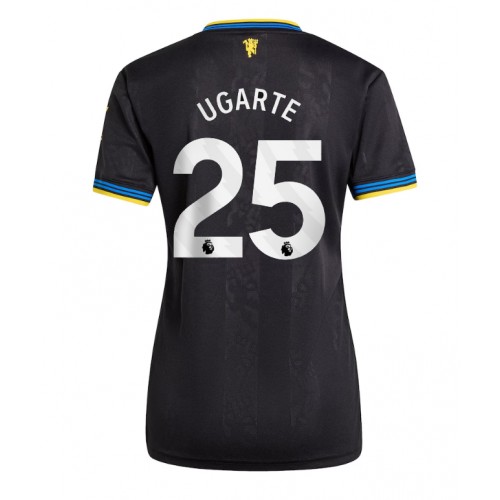 Manchester United Manuel Ugarte #25 Terza Maglia Femmina 2025-26 Manica Corta